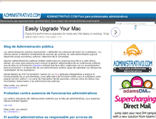 Tablet Screenshot of administrativo.com